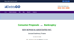 Desktop Screenshot of debtsgo.com