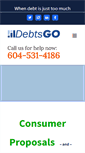 Mobile Screenshot of debtsgo.com